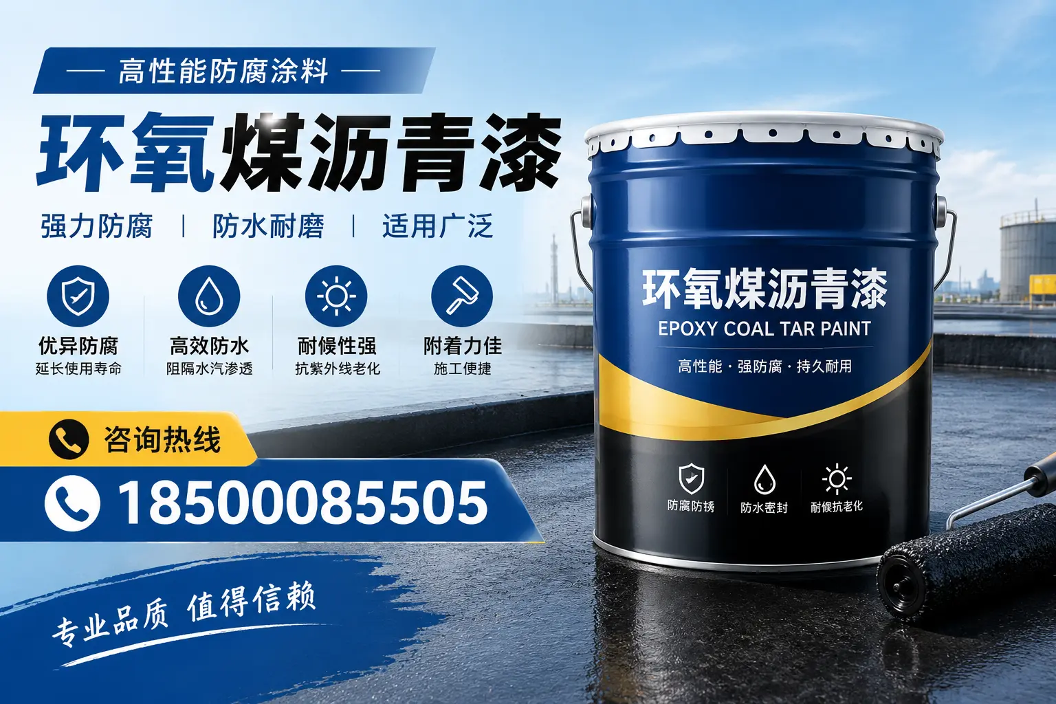 环氧煤沥青漆的主要成分与功能，台州用户深度了解